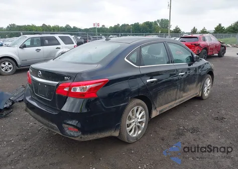 2018 Nissan Sentra Sv из США, поврежденный, VIN 3N1AB7AP6JY278950